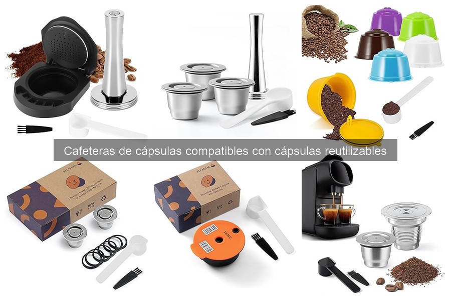 Precios de cafeteras de cápsulas reutilizables en 2023