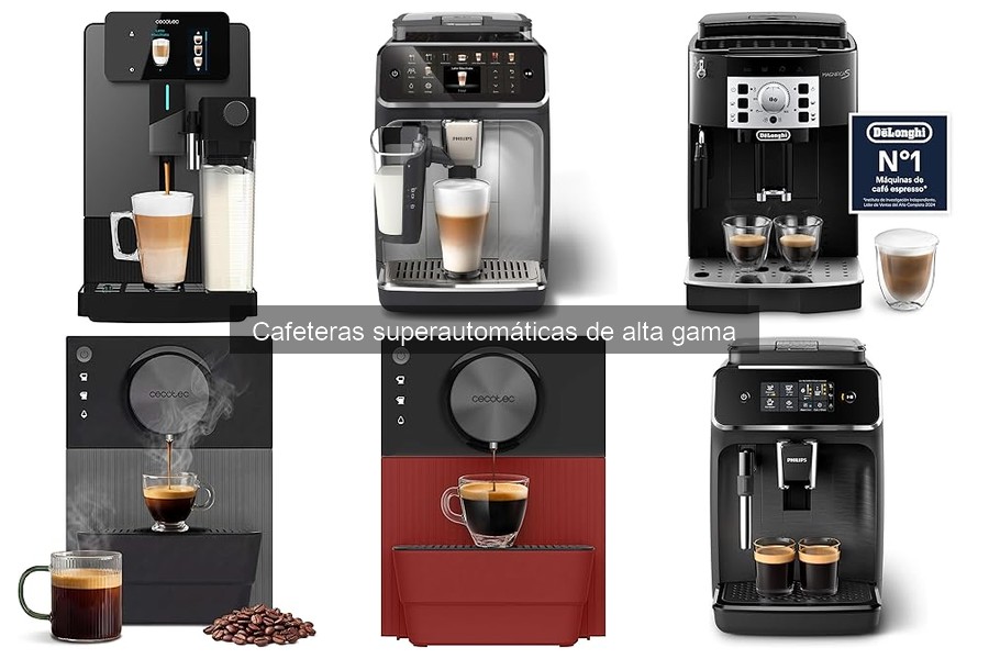 Precios de cafeteras superautomáticas de alta gama en 2023