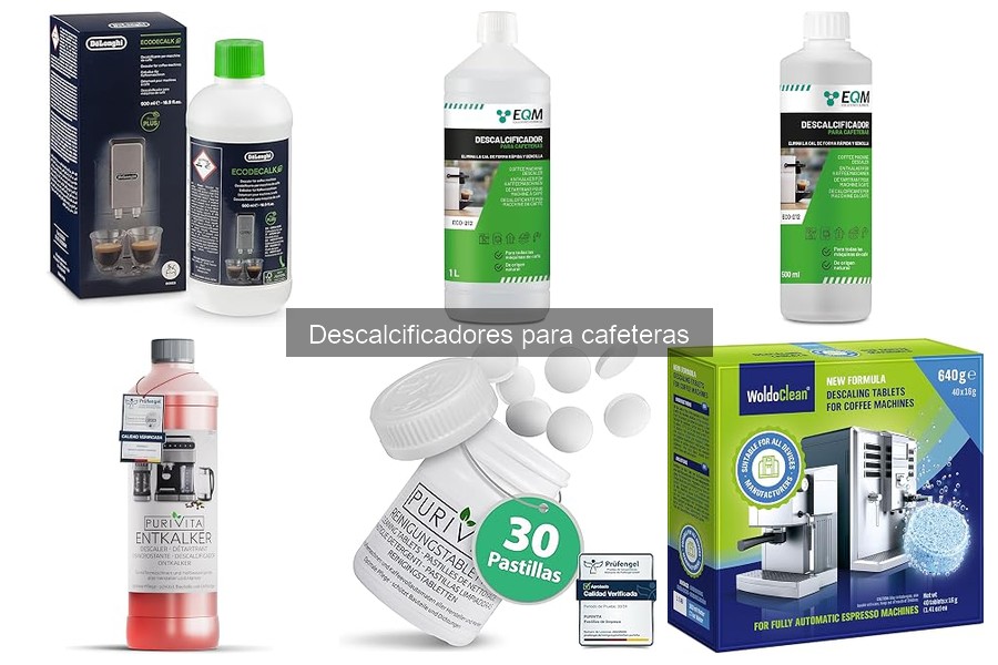 Precios de descalcificadores para cafeteras y ofertas