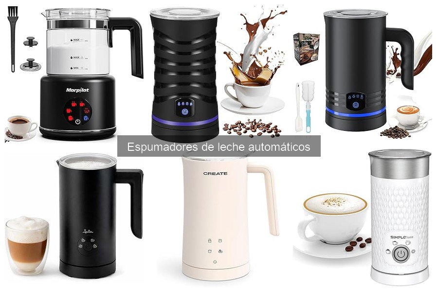 Precios de espumadores de leche automáticos en Amazon