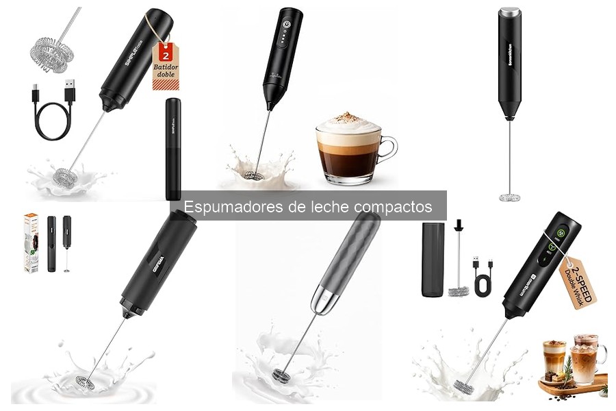 Precios de Espumadores de Leche Compactos: Ofertas y Comparativas