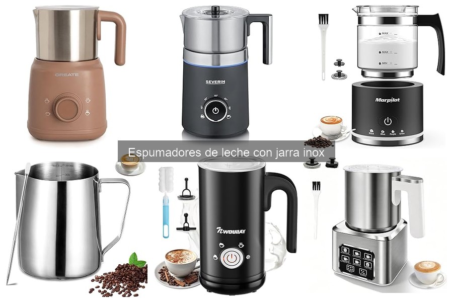 Precios de espumadores de leche inox: ¡Descubre el rango!