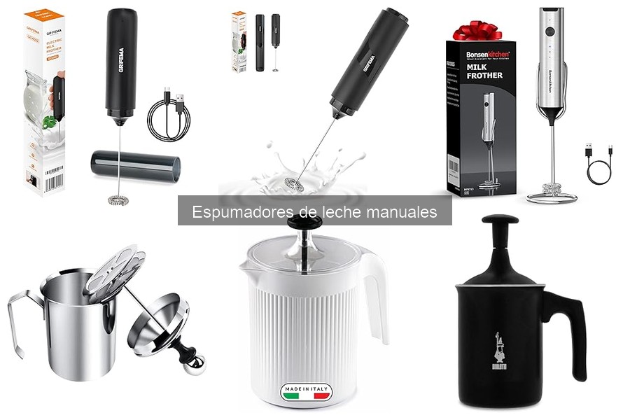 Precios de Espumadores de Leche Manuales en Amazon 2023