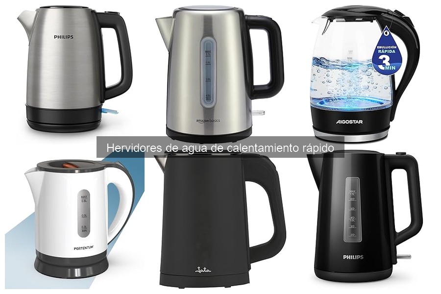 Precios de hervidores de agua de calentamiento rápido en 2023