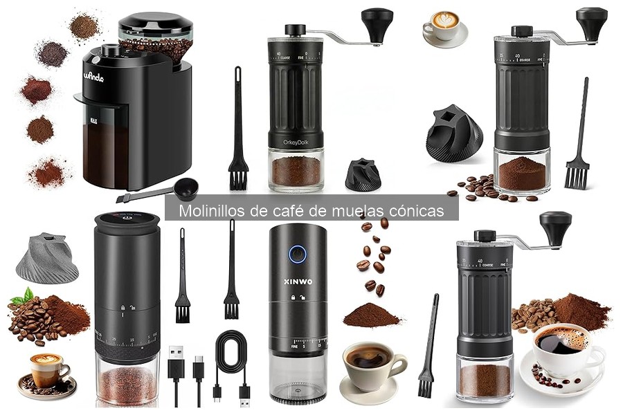 Precios de molinillos de café de muelas cónicas en Amazon