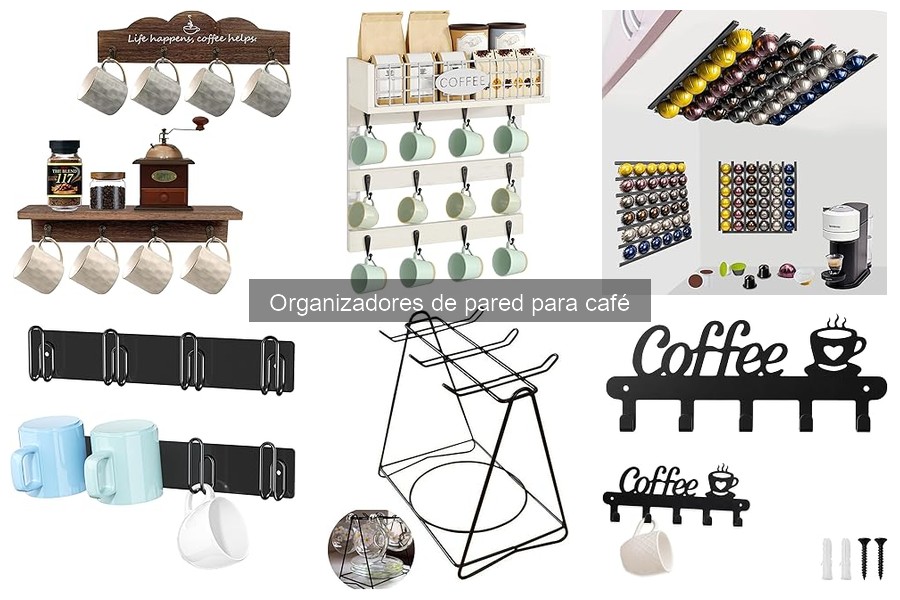 Precios de Organizadores de Pared para Café: Mejores Opciones