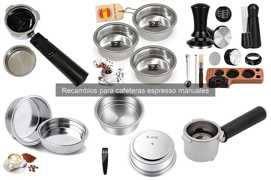 Precios Recambios para Cafeteras Espresso Manuales