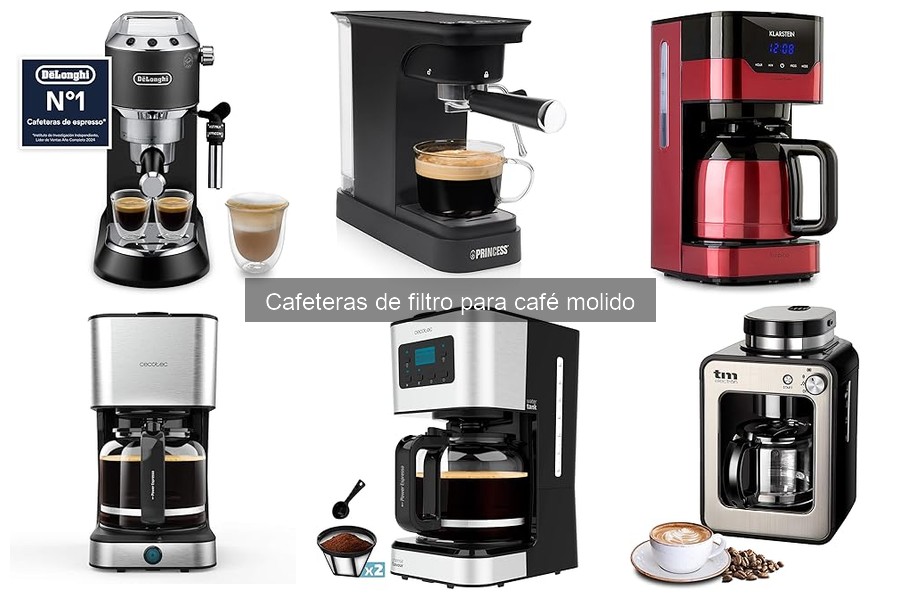 Precios y dónde comprar cafeteras de filtro de café