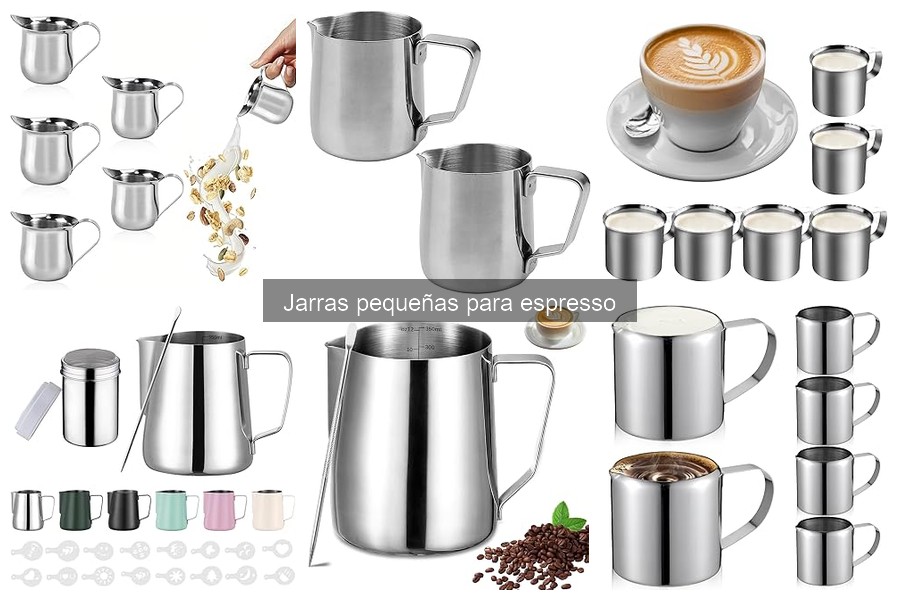 Precios y dónde comprar jarras pequeñas para espresso