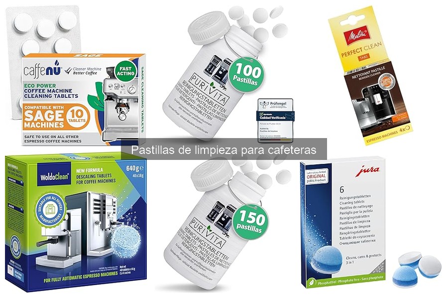 Precios y Dónde Comprar Pastillas de Limpieza para Cafeteras