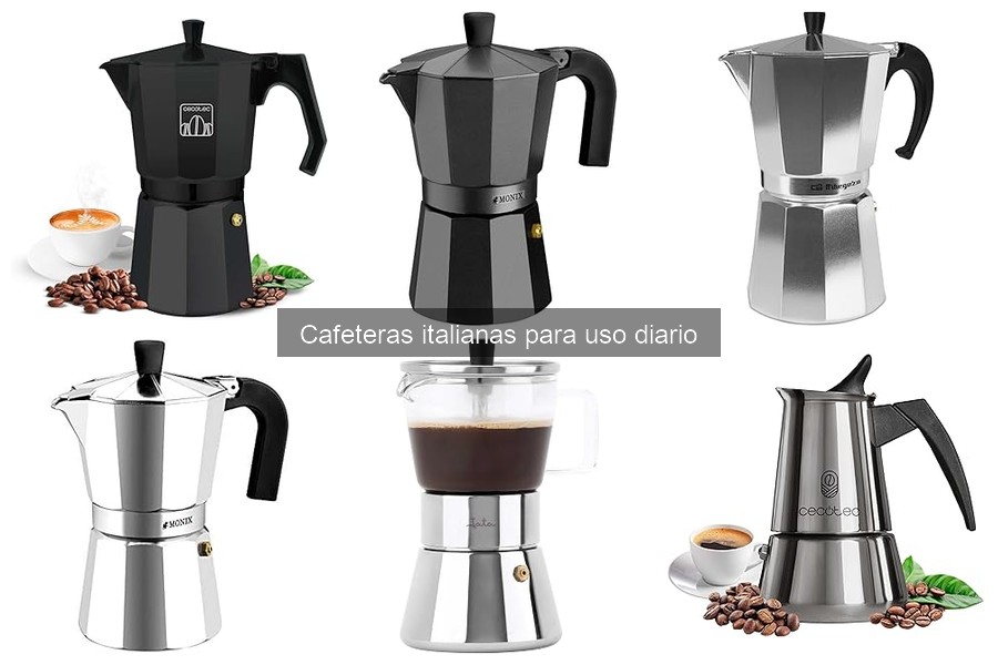 Preguntas frecuentes sobre cafeteras italianas