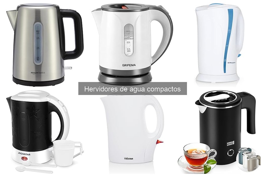 Preguntas frecuentes sobre hervidores de agua compactos