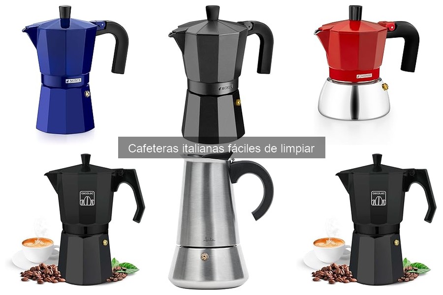 Problemas comunes al limpiar cafeteras italianas y soluciones
