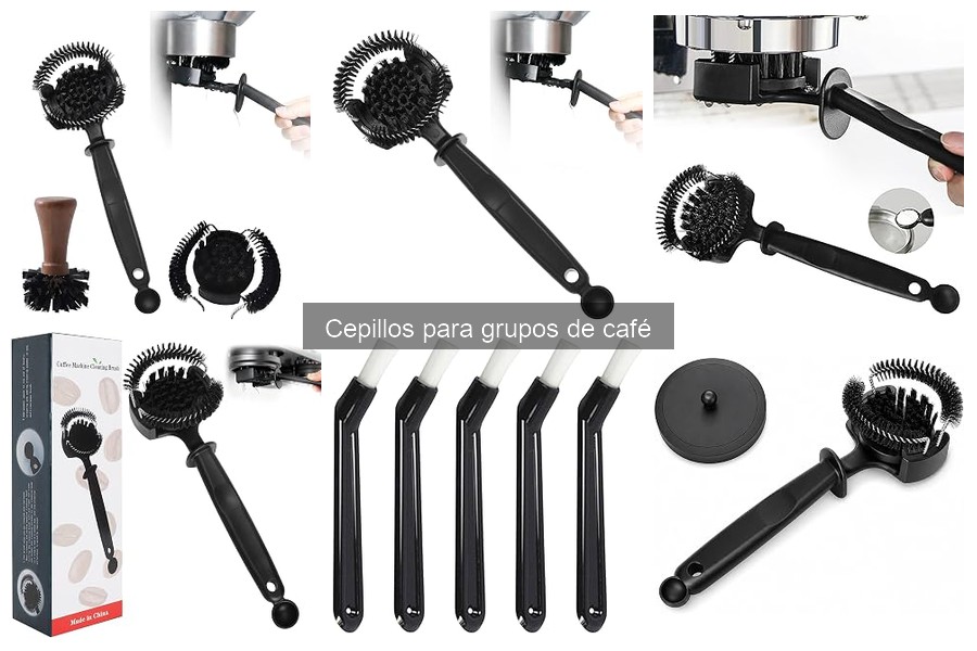Problemas comunes al usar cepillos para grupos de café