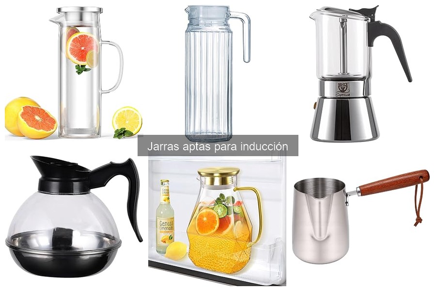 Problemas comunes al usar jarras aptas para inducción y soluciones