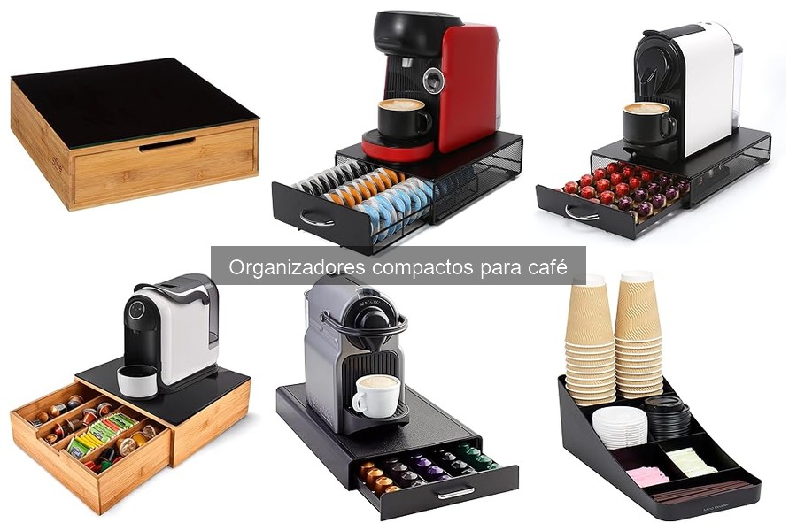 Problemas comunes al usar organizadores compactos para café