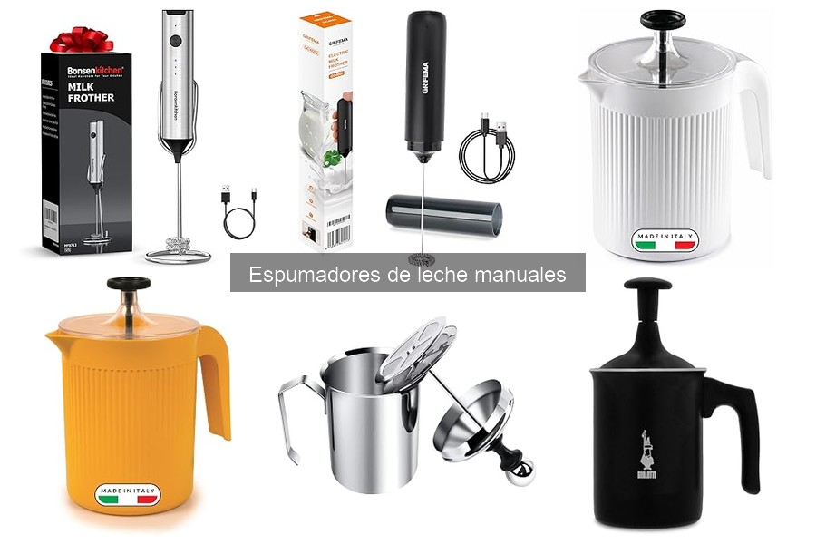 Problemas comunes con espumadores de leche manual y soluciones