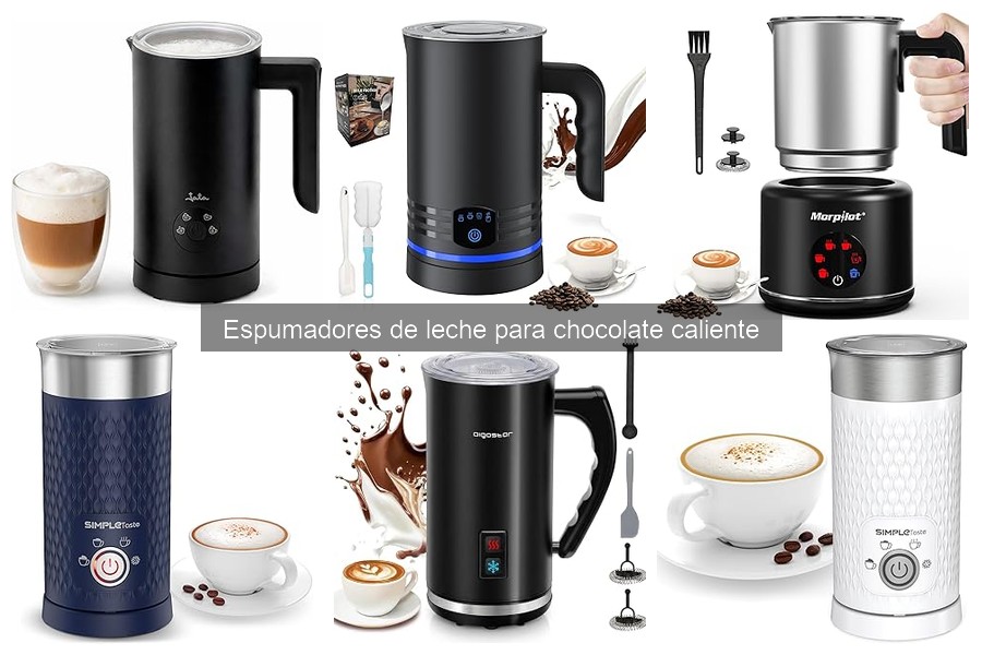 Problemas comunes con espumadores de leche para chocolate caliente
