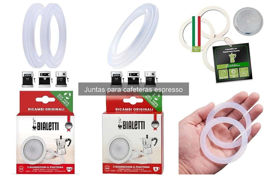 Problemas Comunes con Juntas de Cafeteras Espresso y Soluciones