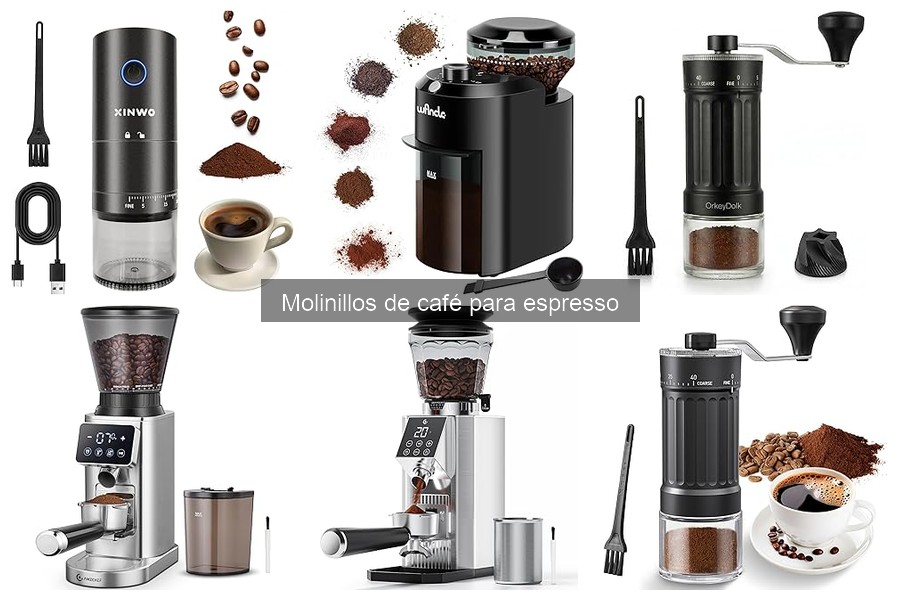 Problemas comunes con molinillos de café para espresso
