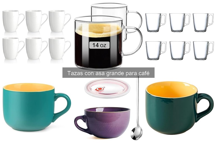 Problemas comunes con tazas de café con asa grande y soluciones