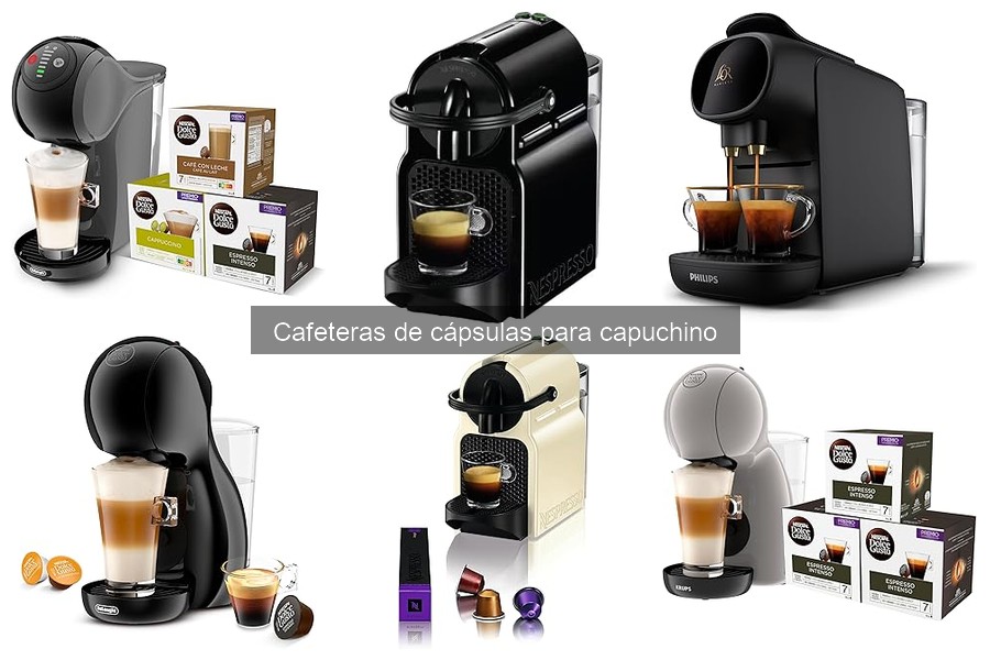 Problemas comunes en cafeteras de cápsulas para capuchino