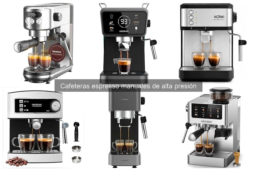 Problemas Comunes en Cafeteras Espresso Manuales de Alta Presión