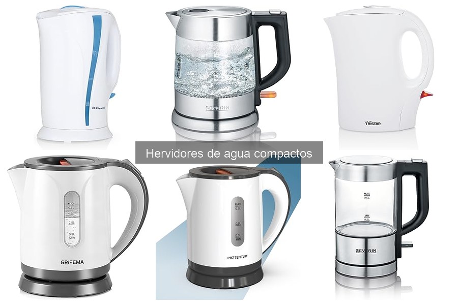 Problemas comunes en hervidores de agua compactos y soluciones