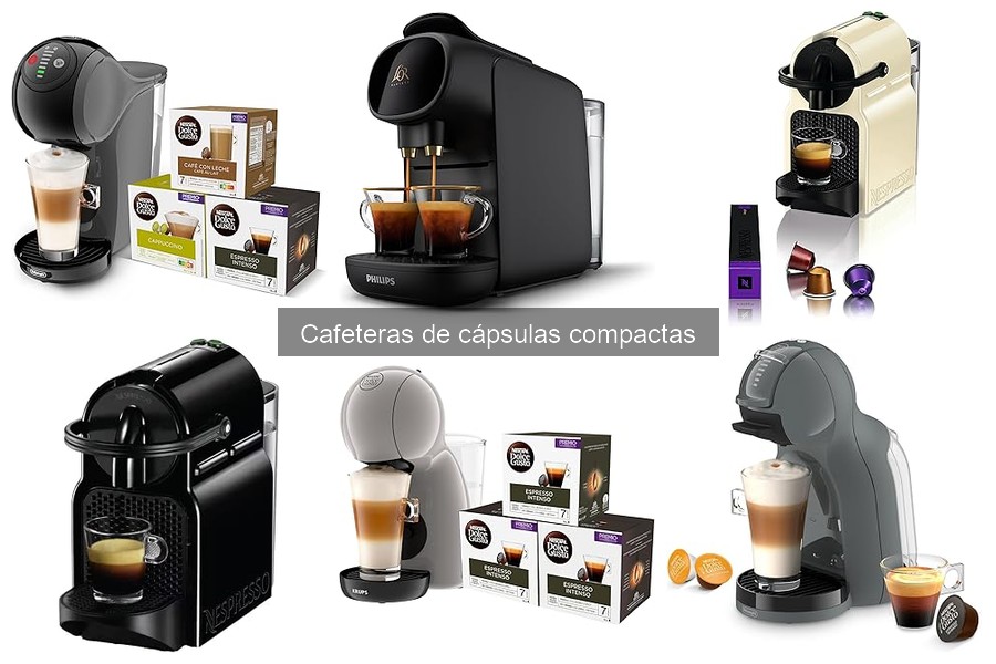 Problemas comunes y soluciones para cafeteras de cápsulas compactas