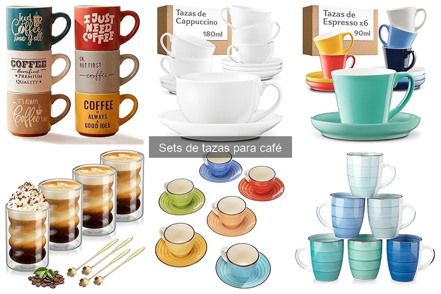 ¿Qué buscar en un set de tazas para café de uso diario?
