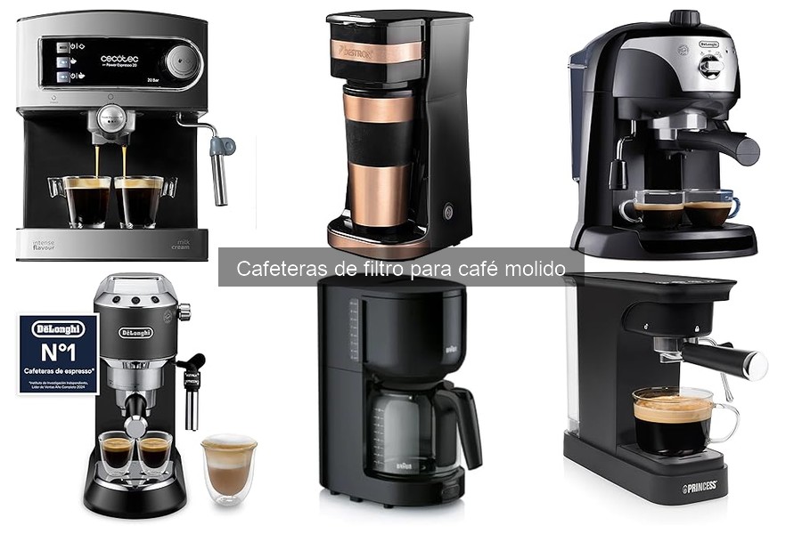 ¿Qué café molido elegir para cafeteras de filtro?