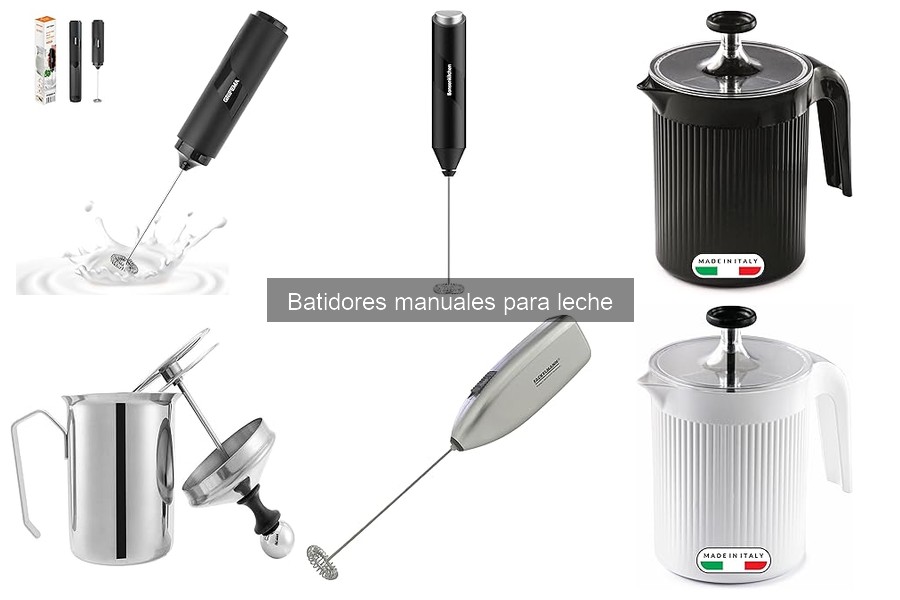 ¿Qué es un batidor manual para leche? Funciones y usos