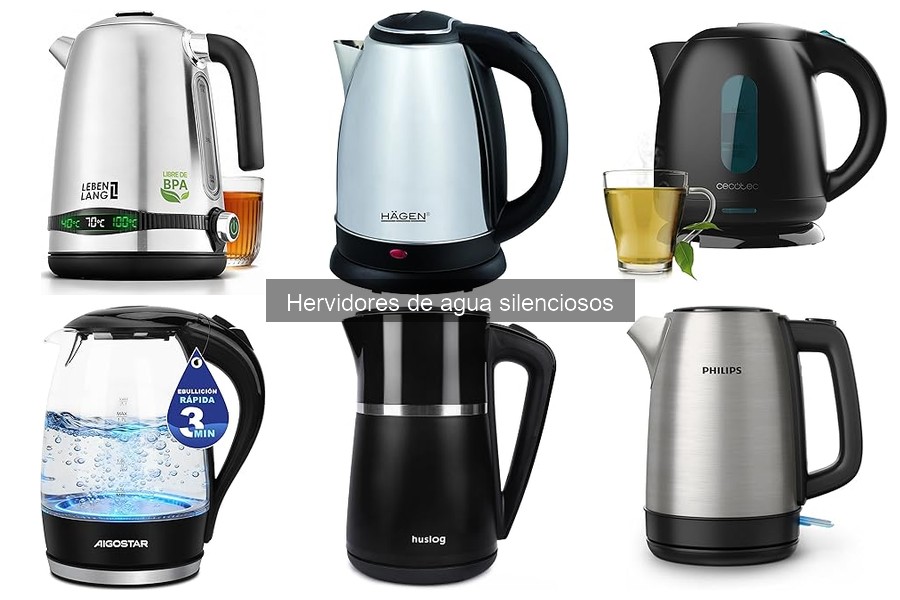 ¿Qué es un hervidor de agua silencioso? Características y beneficios
