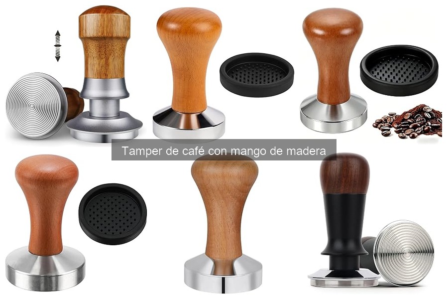 ¿Qué es un tamper de café con mango de madera? Guía básica