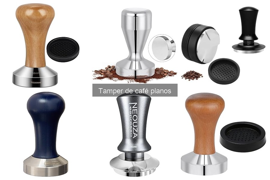 ¿Qué es un tamper de café plano y por qué lo necesitas?