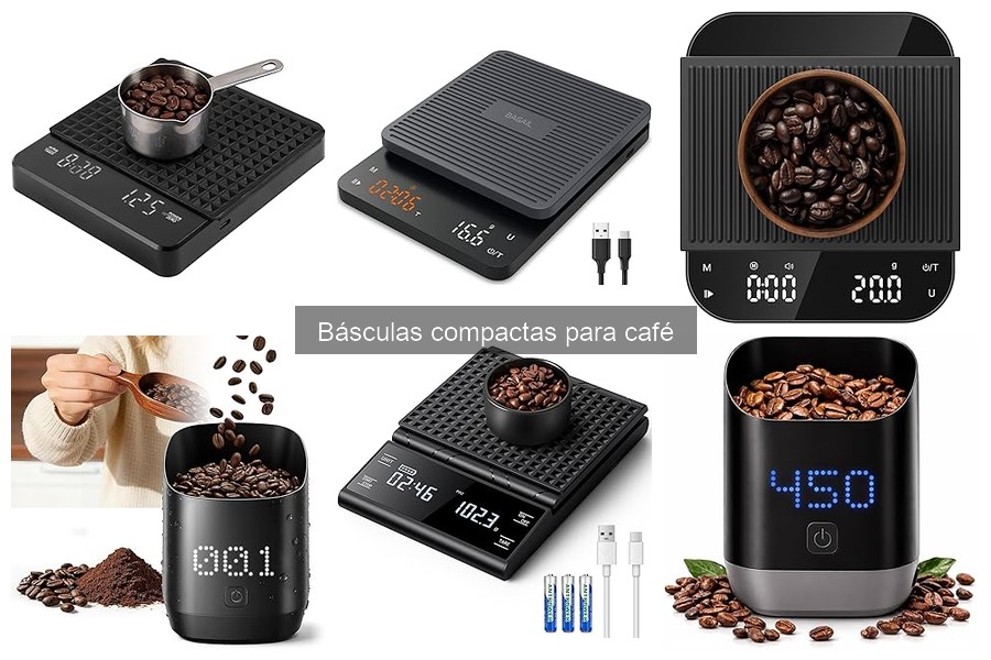 ¿Qué es una báscula compacta para café? Guía básica