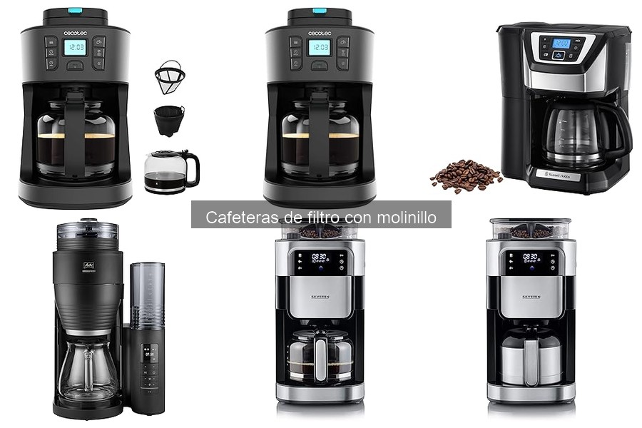 ¿Qué es una cafetera de filtro con molinillo? Descubre sus ventajas