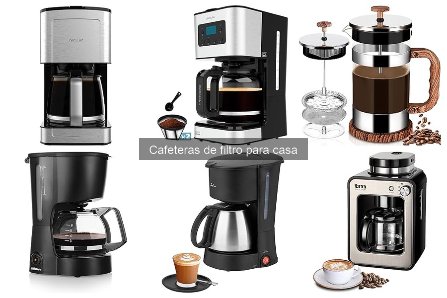 ¿Qué es una cafetera de filtro? Guía y características
