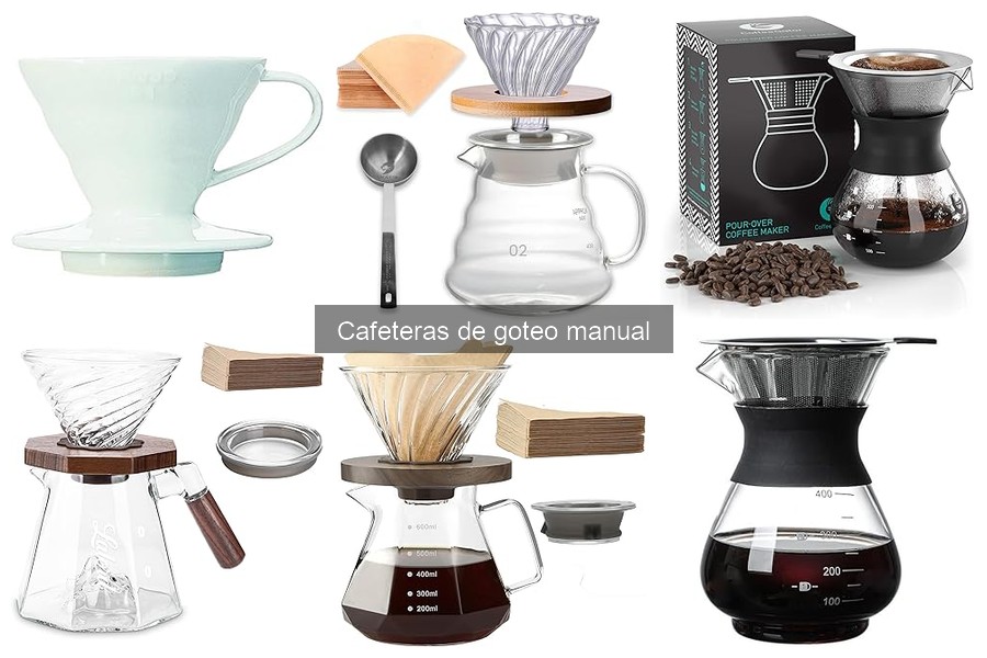 ¿Qué es una cafetera de goteo manual? Descubre sus características