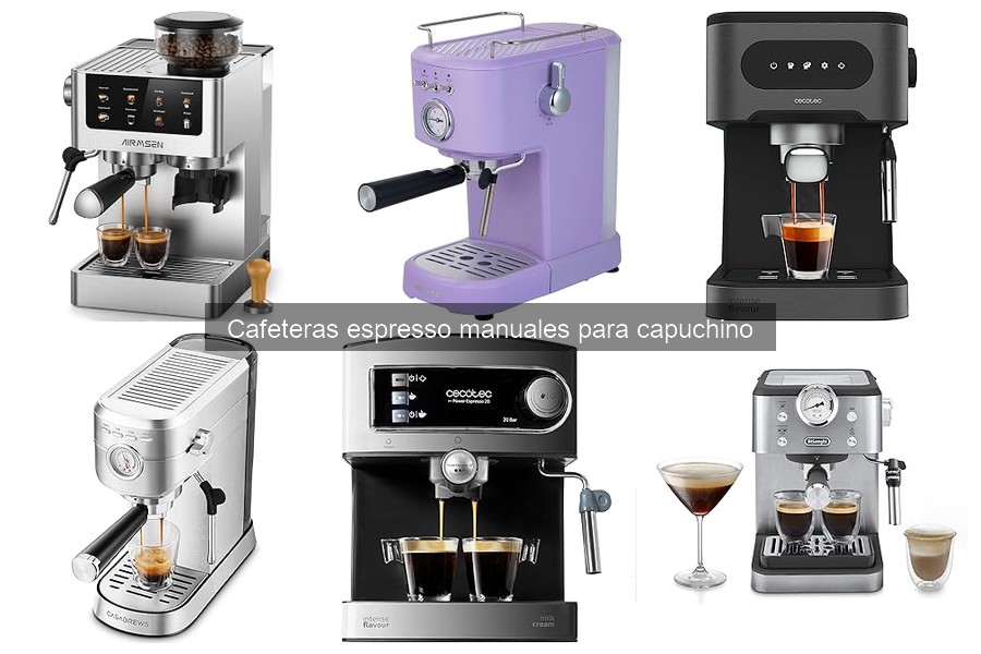 ¿Qué es una cafetera espresso manual y cómo funciona?