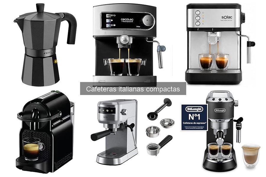 ¿Qué es una cafetera italiana compacta? Características y más