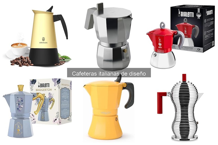 ¿Qué es una cafetera italiana de diseño? Descúbrelo aquí