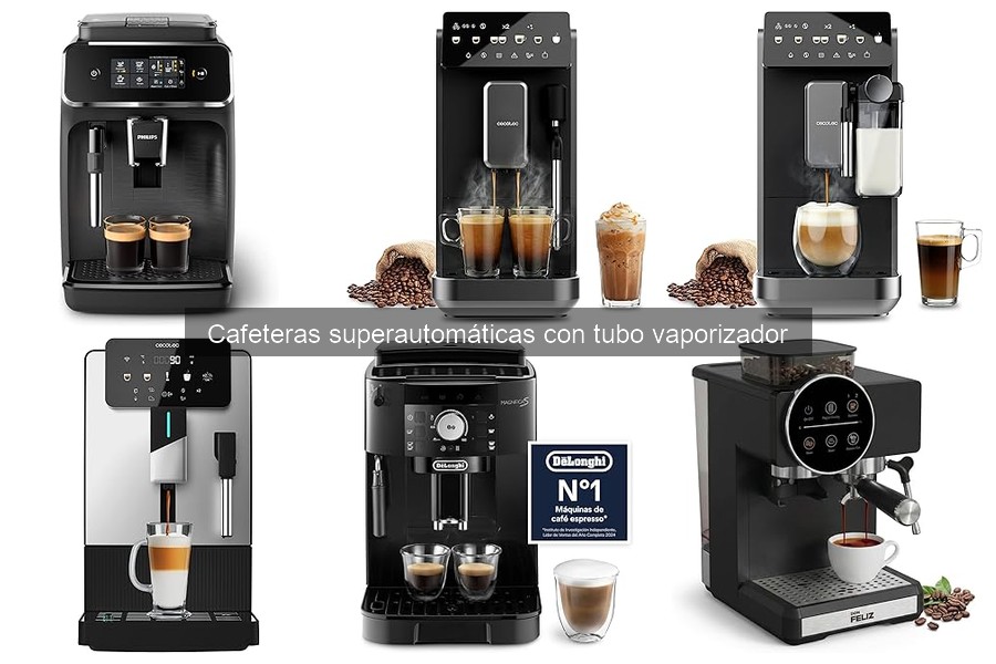 ¿Qué es una cafetera superautomática con tubo vaporizador?