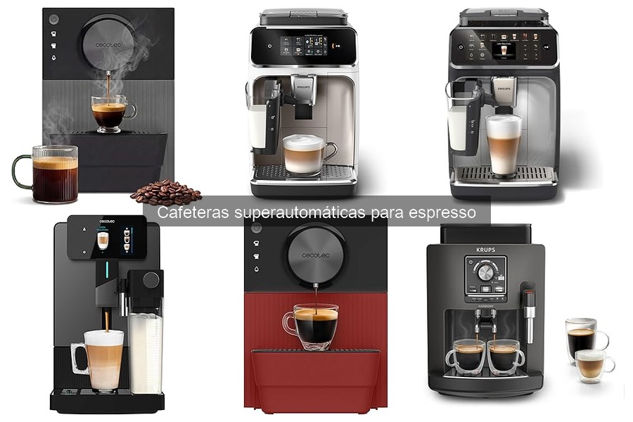 ¿Qué es una cafetera superautomática para espresso?