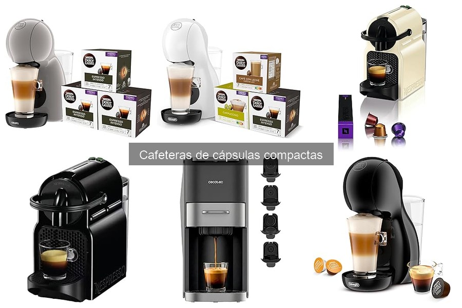 ¿Qué son las cafeteras de cápsulas compactas? Guía completa