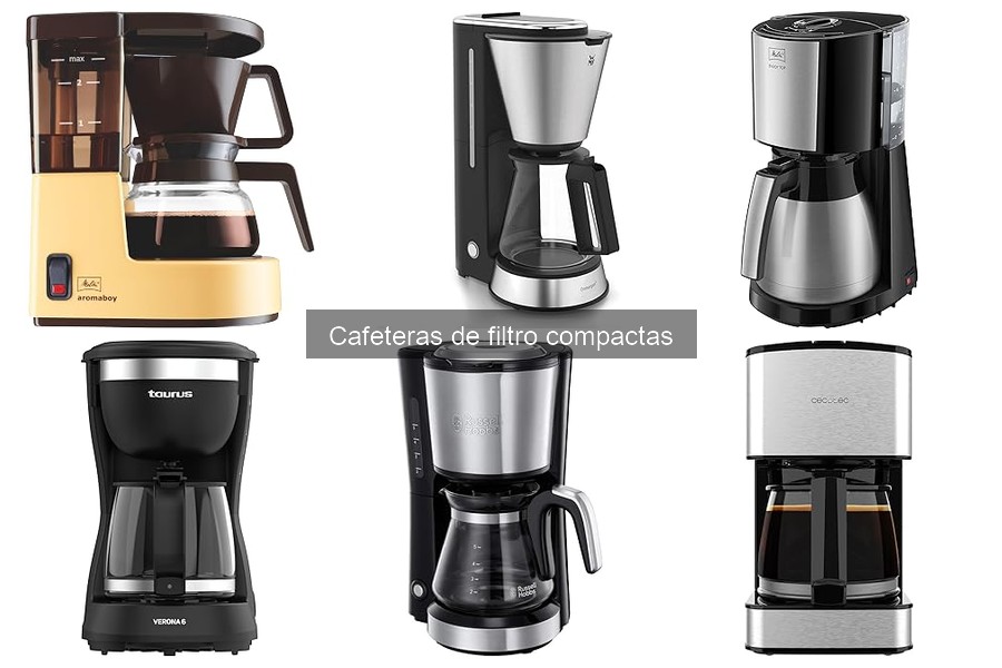 ¿Qué son las cafeteras de filtro compactas? Guía básica
