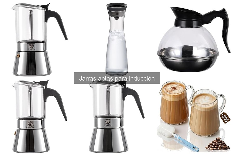 ¿Qué son las jarras aptas para inducción? Características y ventajas