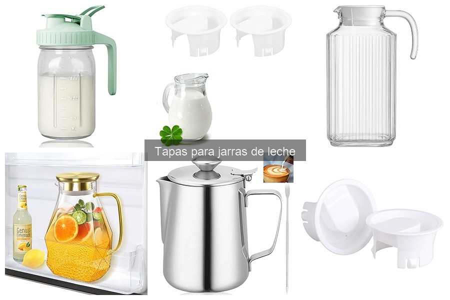 ¿Qué son las tapas para jarras de leche? Descúbrelas aquí