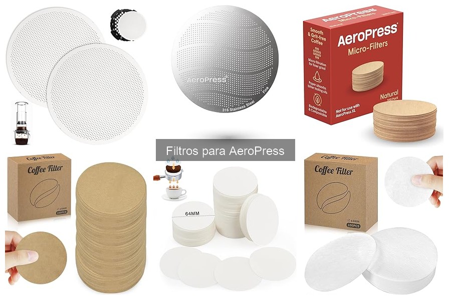 ¿Qué son los filtros para AeroPress? Características y Usos