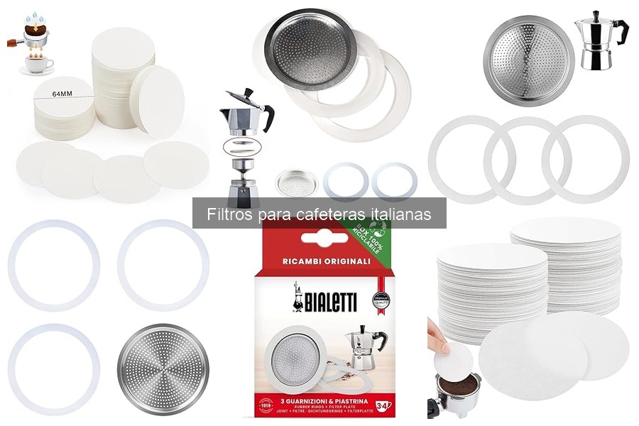 ¿Qué son los filtros para cafeteras italianas? Guía Esencial